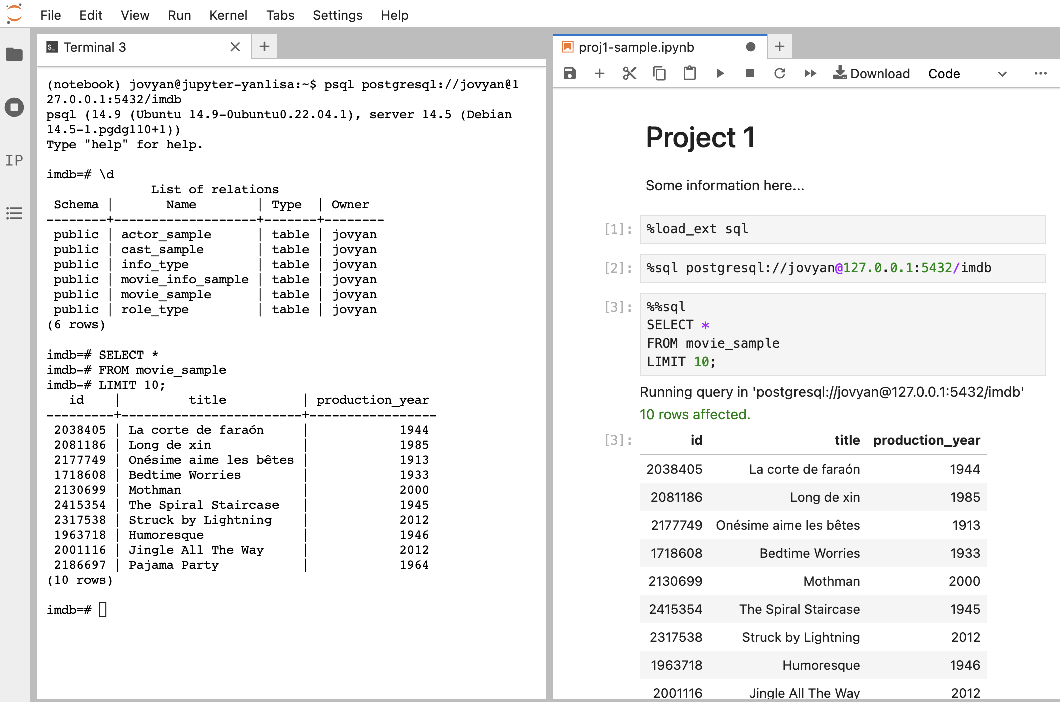 Split Screen of DataHub